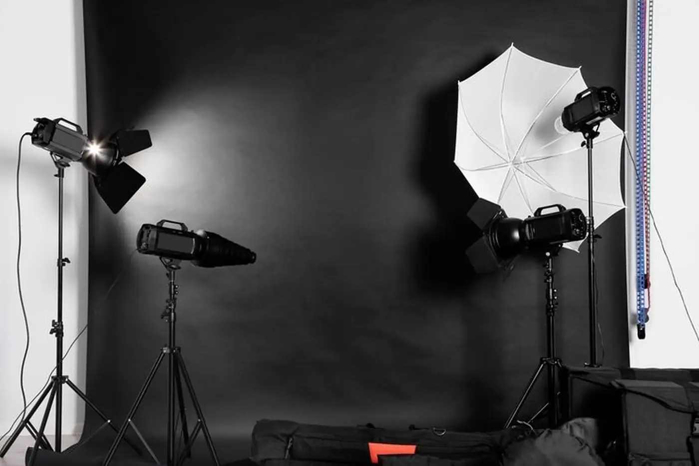 Studio de Cointrin, mise en lumière